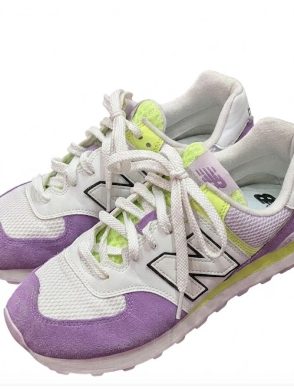 New Balance 574 Purple & Green Size 9 Womens
